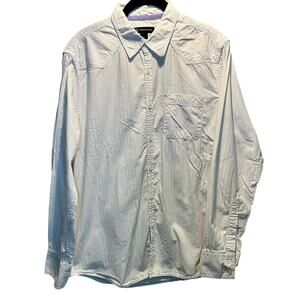 Men’s’ Western Style Button Down Shirt. INC Concepts Size Medium